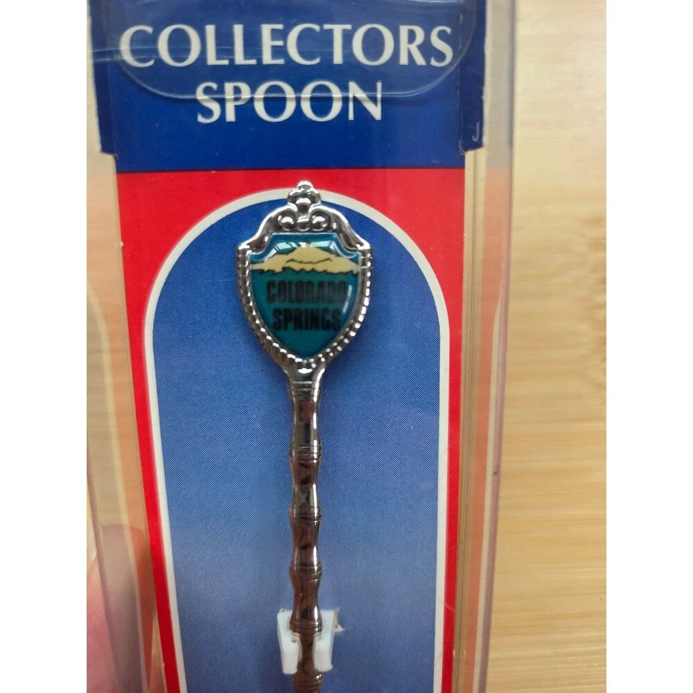 Souvenir collectors spoon shovel Colorado Springs vintage